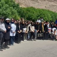 از آبشار تا آرامش؛ یک روز متفاوت برای دانشجویان دختر دانشگاه فردوسی در اخلمد